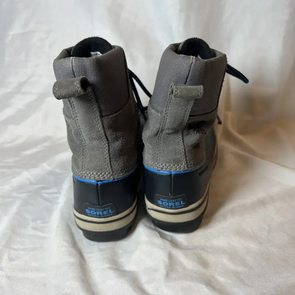 Sorel Youth Lace Gray Winter Boot Kids Size 5